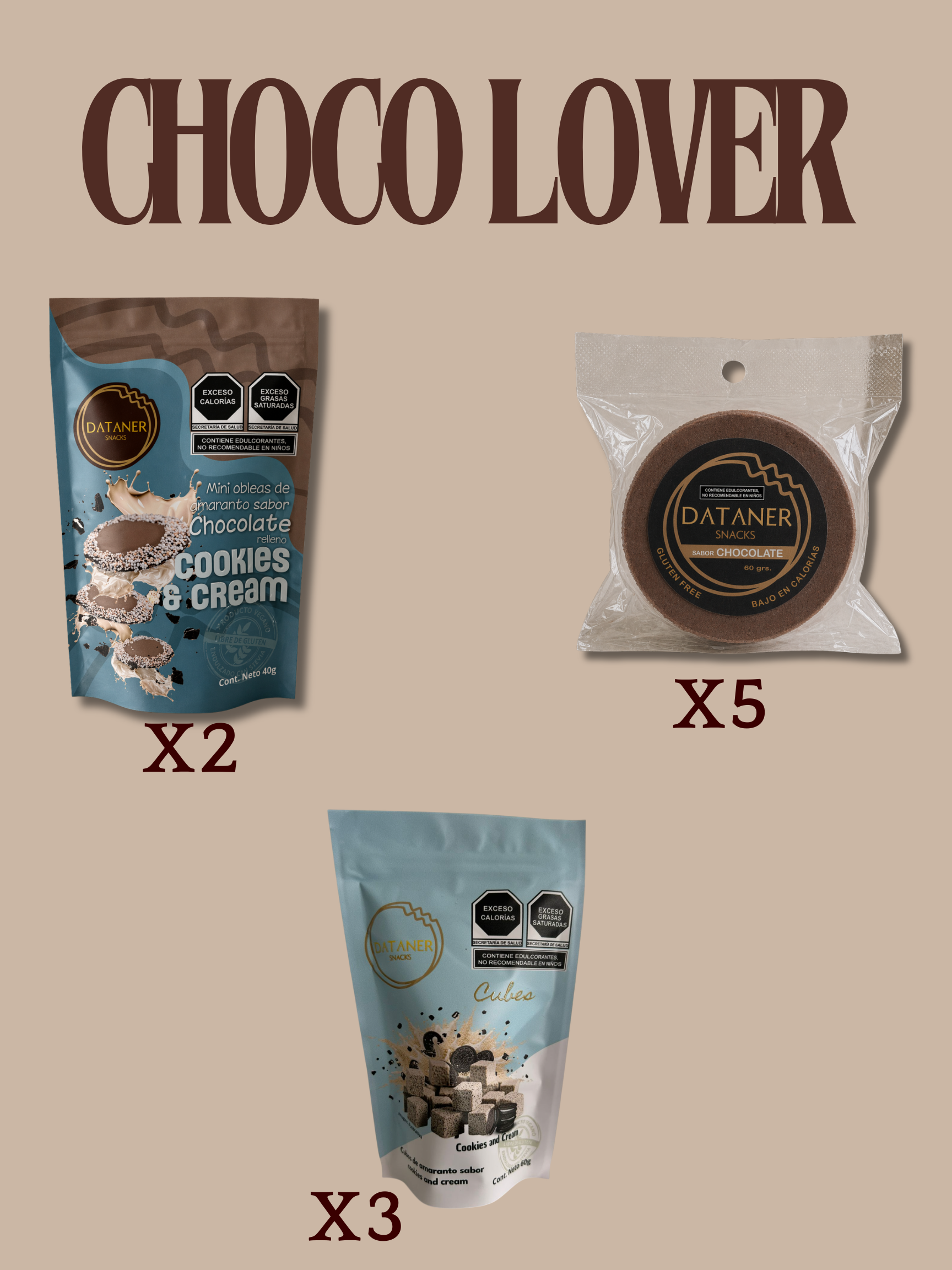 Kit Choco Lover — 10 piezas